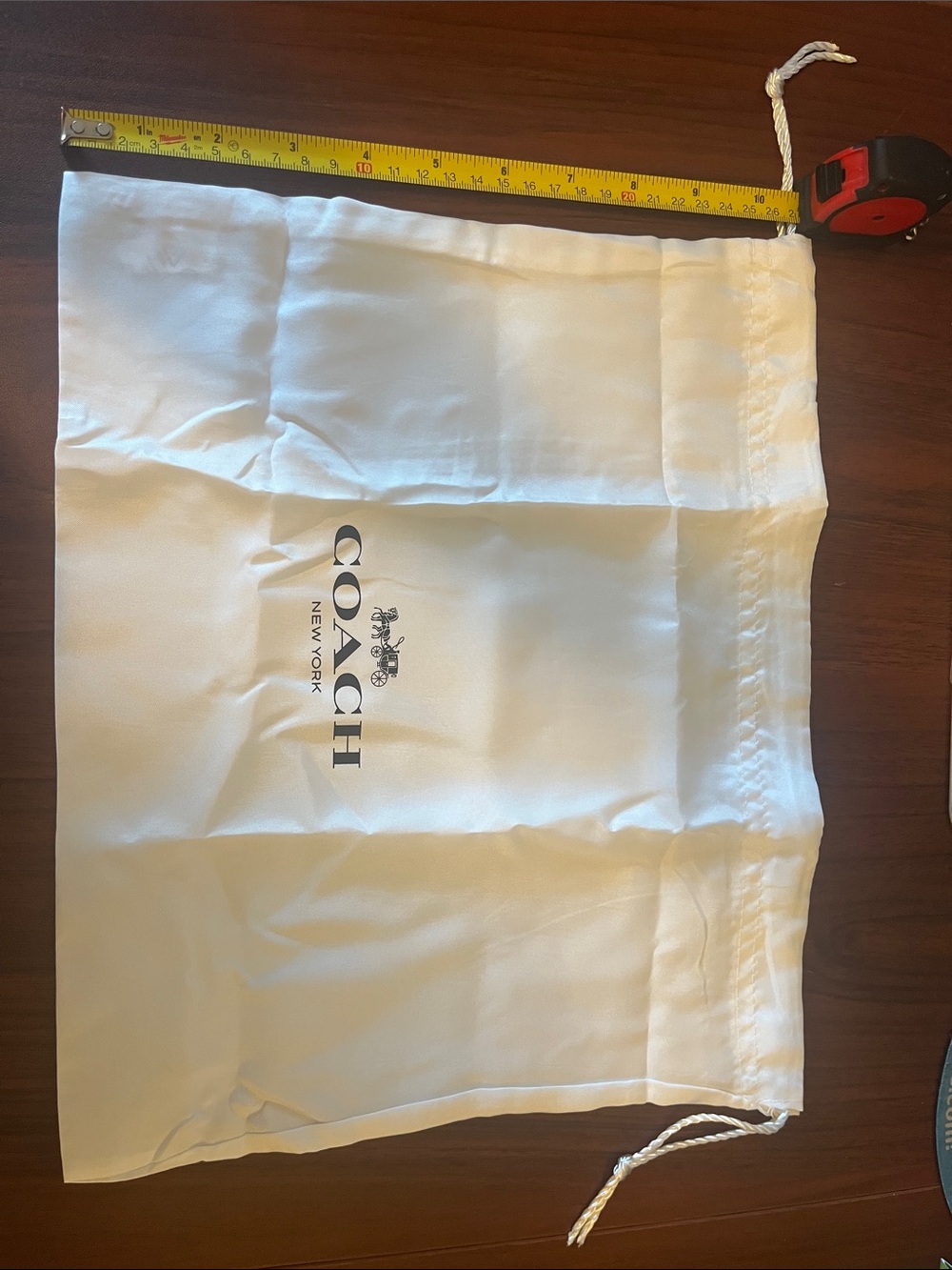 Two Coach Drawstring Dust Bags - Picture 6 of 6